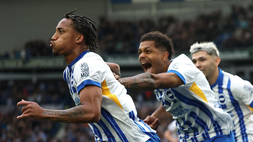 พรีเมียร์ลีกอังกฤษ : ไบรท์ตัน VS แมนเชสเตอร์ยูไนเต็ด